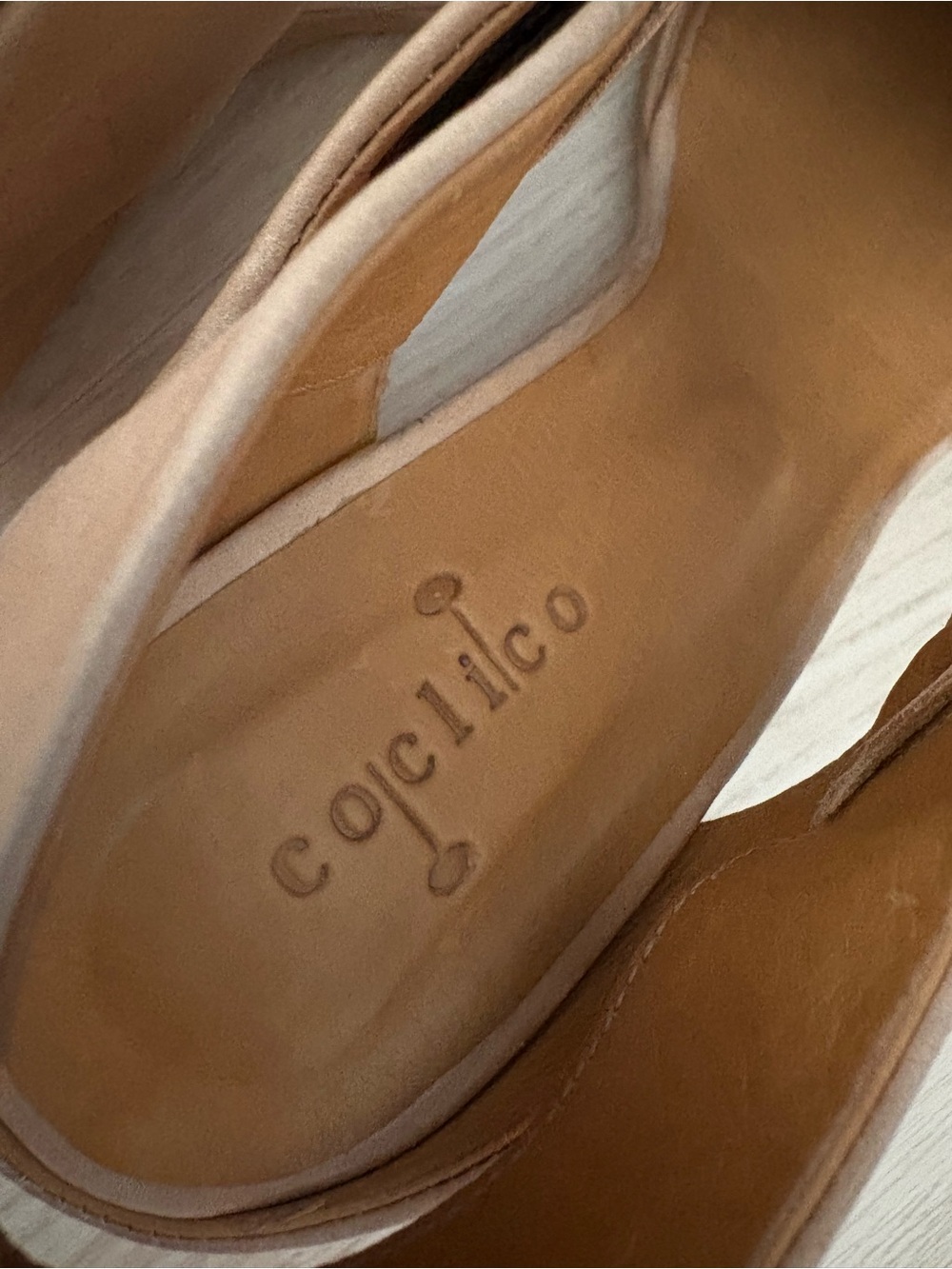 Coclico Tan Leather Heels - Picture 10 of 15